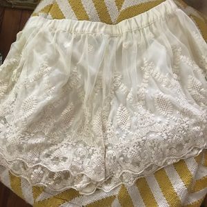 Lacy Lace shorts